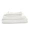 Cosy Club Washed Cotton Sheet Set White Double