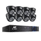 UL-tech 1080P CCTV Security Camera 8CH Dome DVR
