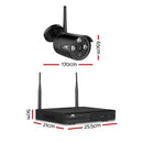 UL-tech CCTV Wireless Security Camera System 4CH Home Outdoor WIFI 2 Bullet Cameras Kit 1TB