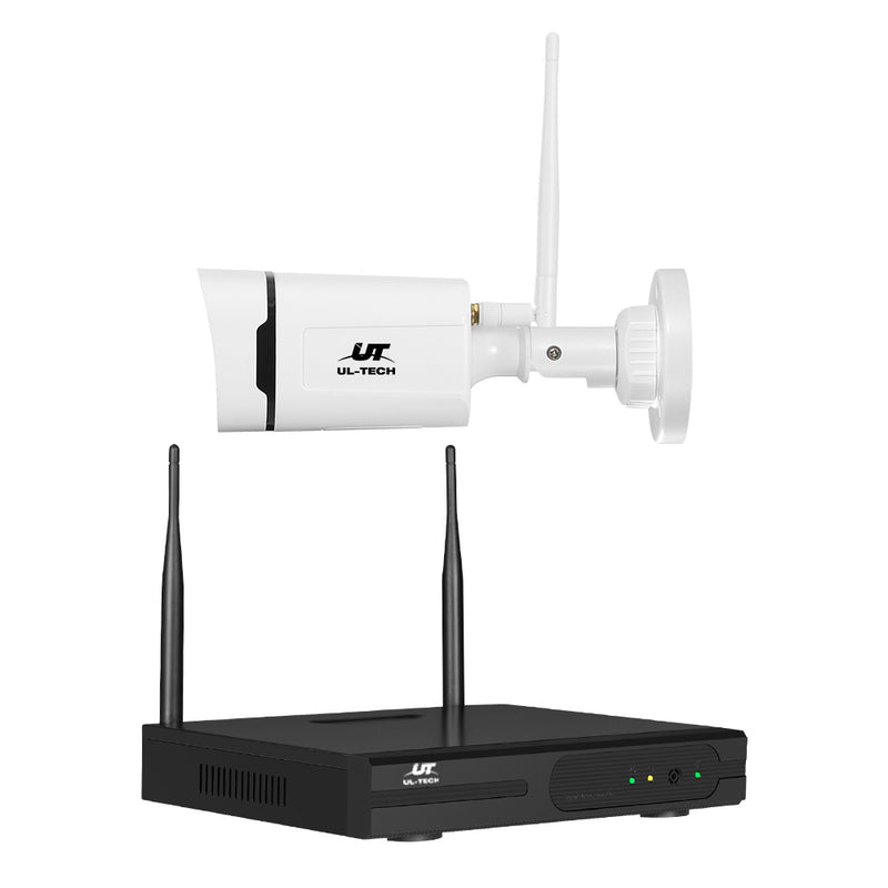 UL-tech Wireless CCTV 3MP IP Security Camera System Home Outdoor WiFi 8CH 2TB