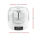 6-In-1 Cereal Dispenser Rotating Grain Container 10KG Rice Storage Dry Food Box