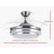 42 Ceiling Fan Lamp LED Light Retractable Blade Ceiling Fan with Remote"