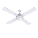 Devanti 52'' Ceiling Fan w/Light w/Remote Timer - White