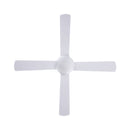 Devanti 52'' Ceiling Fan w/Light w/Remote Timer - White