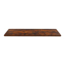 Artiss Motorised Standing Desk Desktop Electric Sit Stand Table Rustic Brown