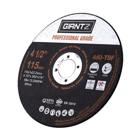 Giantz 50 x 4.5 Cutting Disc 115mm Metal Cut Off Wheel Angle Grinder Thin Steel