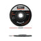 Giantz 100 PCS Zirconia Sanding Flap Disc 5’’ 125mm 40Grit Angle Grinding Wheel
