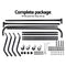 Artiss Clothes Racks Metal Coat Hanger Stand x2