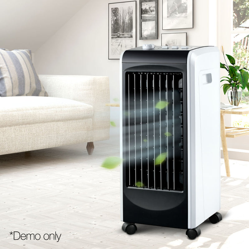 Devanti Evaporative Air Cooler and Humidifier - Black