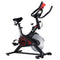 Spin Exercise Bike Flywheel Fitness Commercial Home Workout Gym Phone Holder Black