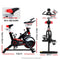 Everfit Spin Exercise Bike Fitness Commercial Home Workout Gym Equipment Black