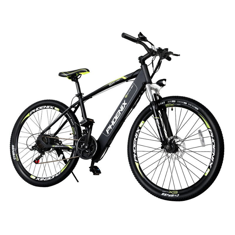 Phoenix 27.5" Electric Bike Motorized�Mountain Bicycle MTB City eBike Battery