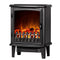 Devanti Electric Fireplace Wood Heater Portable Fire Log Flame Effect Winter Warm 1800W