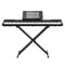 Alpha 88 Keys Electronic Piano Keyboard Electric Holder Music Stand Touch Sensitive with Sustain pedal