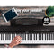Alpha 88 Keys Electronic Piano Keyboard Digital Electric w/ Stand Stool Pedal