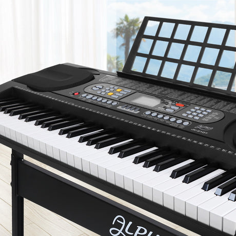 Alpha 61 Keys Electronic Piano Keyboard Electric Instrument Touch Sensitive Midi