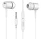 3.5mm In-ear Wired Earphone With Mic Earbuds Headset White