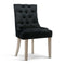 Artiss French Provincial CAYES Dining Chair Black