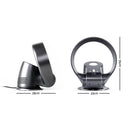 Devanti Bladeless Wall Fan - Black
