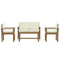 Gardeon Outdoor Sofa Set 4-Seater Acacia Wood Lounge Setting Table Chairs