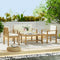 Gardeon Outdoor Sofa Set 4-Seater Acacia Wood Lounge Setting Table Chairs