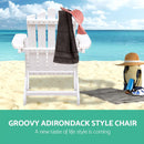 Gardeon Outdoor Furniture Lounge Chairs Beach Chair Wooden Adirondack Patio Garden