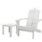Gardeon Outdoor Sun Lounge Beach Chairs Table Setting Wooden Adirondack Patio Chair Lounges