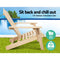 Gardeon Outdoor Chairs Table Set Sun Lounge Patio Furniture Beach Chair Lounger