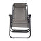 Gardeon Zero Gravity Chairs 2PC Reclining Outdoor Furniture Sun Lounge Folding Camping Lounger Grey