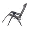 Gardeon Zero Gravity Chairs 2PC Reclining Outdoor Furniture Sun Lounge Folding Camping Lounger Grey