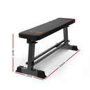 Everfit Flat Bench Weight Press Fitness Gym Exercise Equipment