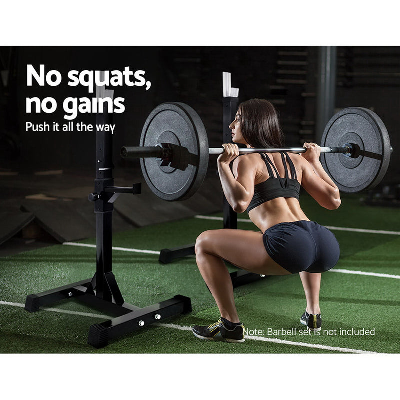 Everfit Squat Rack Bench Press Weight Lifting Stand