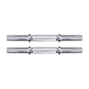 45cm Dumbbell Bar Solid Steel Pair Gym Home Exercise Fitness 150KG Capacity