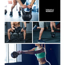 16KG Kettlebell Kettle Bell Weight Kit Fitness Exercise Strength Training