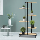 Multi-tier Indoor Outdoor Metal Wooden Plant Stands Garden Shelf Garden Display