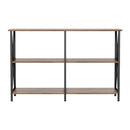 Artiss Console Table Hallway Sofa Table Entry Desk Retro Metal Display Furniture