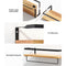 Artiss 2x Floating Wall Shelves Brackets Towel Rail Rack DIY Wall Mount Rack