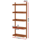 Artiss Bookshelf Floating Shelf  CAPIZ Oak