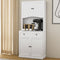 Artiss Buffet Sideboard Cabinet Cupboard Pantry Storage Shelves Hutch White