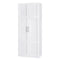 Artiss 2 Door Wardrobe Bedroom Cupboard Closet Storage Cabinet Organiser White