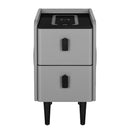 Artiss Smart Bedside Table 2 Drawers with Wireless Charging LED Lights Grey