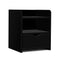 Artiss Bedside Table Drawer - Black