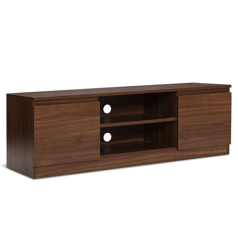 Artiss TV Stand Entertainment Unit with Storage - Walnut