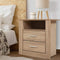 Artiss Bedside Tables Drawers Storage Cabinet Shelf Side End Table Oak