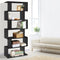 Artiss 6 Tier Display Shelf - Black