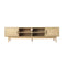 Artiss TV Cabinet Entertainment Unit Storage Cabinets Rattan Wooden 180CM