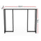 Artiss Console Table Hallway Table With Marble Effect Tabletop White Entry Table