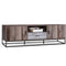 Artiss TV Cabinet Entertainment Unit Stand Storage Wooden Industrial Rustic 180cm