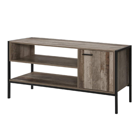 Artiss TV Cabinet Entertainment Unit Stand Storage Wood Industrial Rustic 124cm