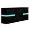 Artiss Buffet Sideboard Cabinet High Gloss Storage Cupboard Doors Drawer RGB LED